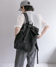 【最新】earイアパピヨネ　バーラップアウトフィッター　リュック　ブラック 20230707020046126_215.jpg