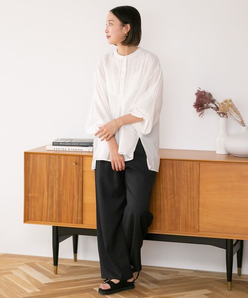 【タグ付き】WEB限定 コットンタックドレスシャツ URBAN RESEARCH Sonny Label（アーバンリサーチサニーレーベル）の