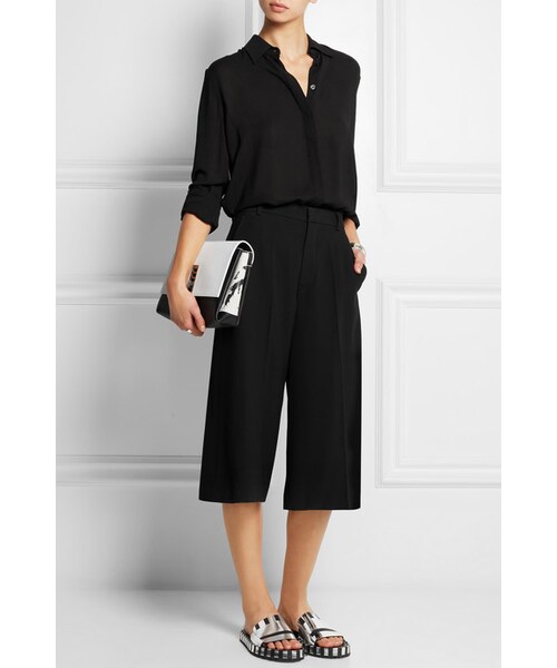 Acne Studios サンダル 黒xシルバー 0450325M0039 Acne Studios – サンダル & ミュール