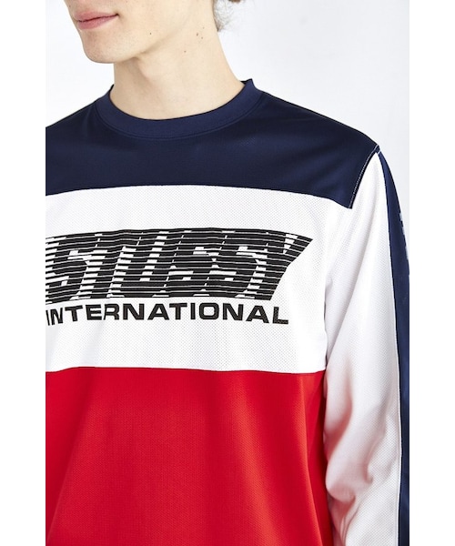 ステューシー　Stussy logo long Tシャツ ☆送料・関税込☆Stussy☆ロゴ入り ロンT Long LS 長袖 Tシャツ