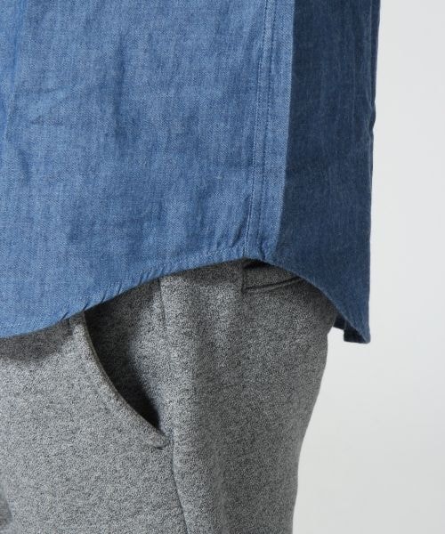 RAGEBLUE（レイジブルー）の「デニムシャツ長袖（トップス・メンズ・ライトブルー/ブルー/ネイビー・Ｓ/Ｍ/Ｌ）」の10枚目の写真