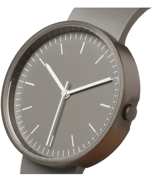 Uniform Wares（ユニフォームウェアーズ）の「Uniform Wares 100 Series Steel Wristwatch（アナログ腕時計・メンズ・Gray・One Size）」の4枚目の写真