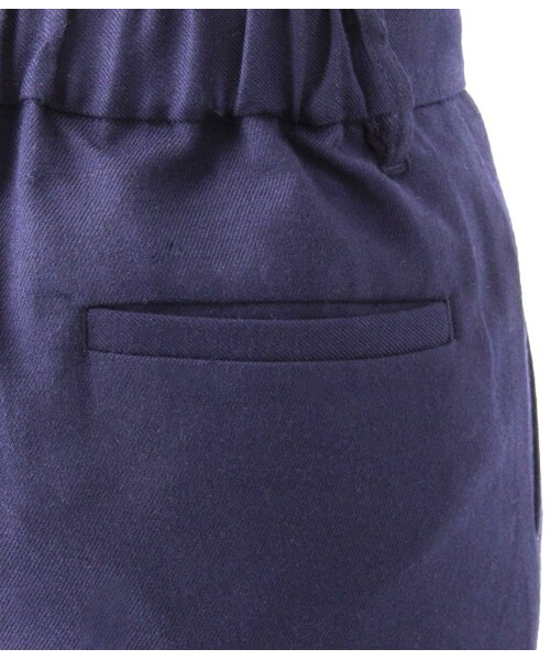 VIS（ビス）の「後ろゴムタッククロップドパンツ（パンツ・レディース・ブラック/ホワイト系/ネイビー/ネイビー系・S/M）」の12枚目の写真