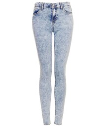 TOPSHOP | Super skinny leg jeans in an acid wash with authentic trims. soft-handle finish with five pocket detail. love these? shop all skinny leigh jeans(デニムパンツ)