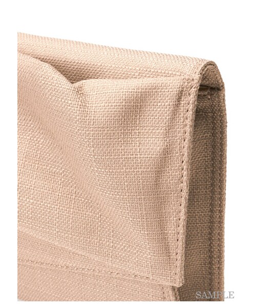 FRAY I.D(フレイアイディー)の「リネンリボンクラッチ(クラッチバッグ・レディース・BEG/BLK・F)」の9枚目の写真