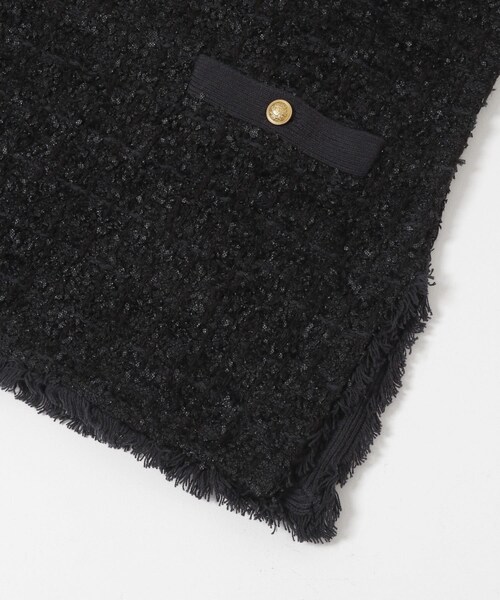 URBAN RESEARCH(アーバンリサーチ)の「ツイードニットベスト(トップス・レディース・BLACK/IVORY・FREE)」の18枚目の写真