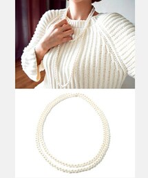 imvely | アイボリーパールネックレス(ネックレス)