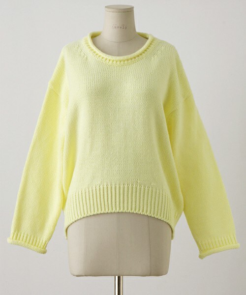 imvely（-）の「スウィートハニーニット（ニット/セーター・レディース・skyblue/lemon・one size）」の2枚目の写真
