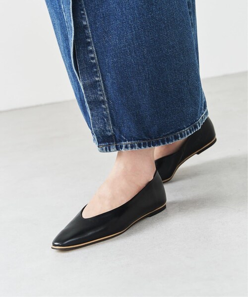 LE TALON（ルタロン）の「《予約》レザーUカットフラット