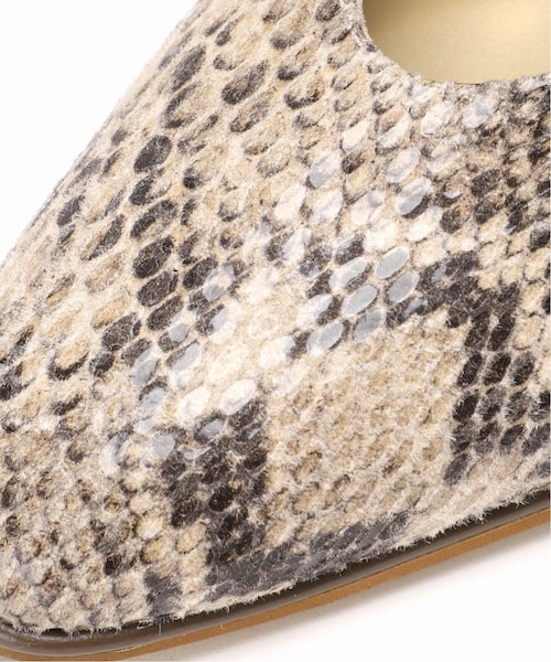 LE TALON（ルタロン）の「《予約》レザーUカットフラット（）」 - WEAR