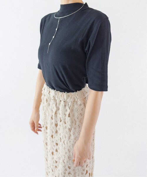 Charles Chaton（シャルルシャトン）の「Robert P.Miller sheer prib H/S tee（その他・ブラック/フリー）」の7枚目の写真