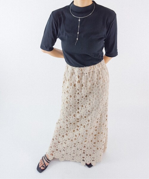 Charles Chaton（シャルルシャトン）の「Robert P.Miller sheer prib H/S tee（その他・ブラック/フリー）」の8枚目の写真