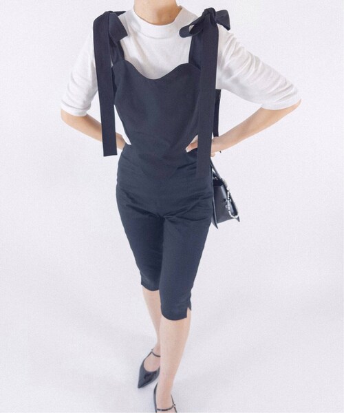 Charles Chaton（シャルルシャトン）の「Robert P.Miller sheer prib H/S tee（その他・ブラック/フリー）」の9枚目の写真