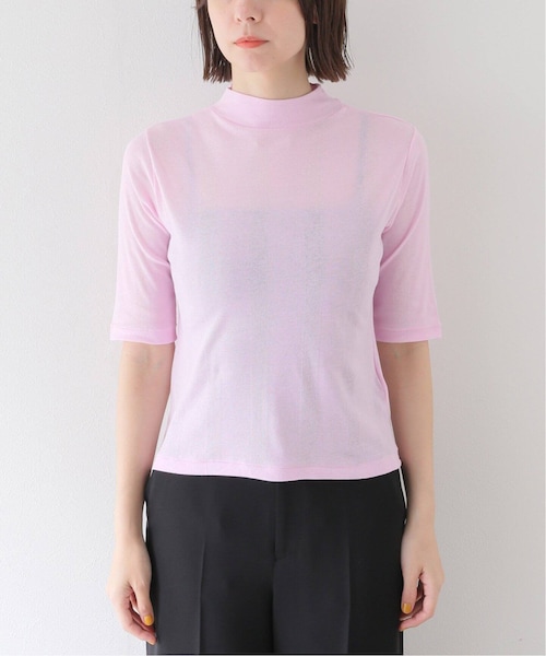 Charles Chaton（シャルルシャトン）の「Robert P.Miller sheer prib H/S tee（その他・ブラック/フリー）」の20枚目の写真