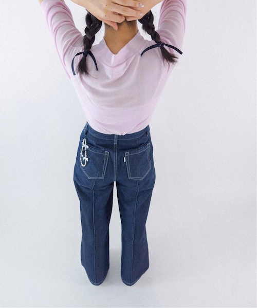 Charles Chaton（シャルルシャトン）の「Robert P.Miller sheer prib H/S tee（その他・ブラック/フリー）」の16枚目の写真