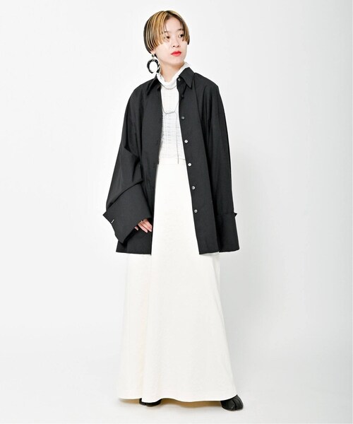 CITYSHOP(シティーショップ)の「《予約》BIG CUFFS シャツ(その他・ブラック/フリー)」の6枚目の写真