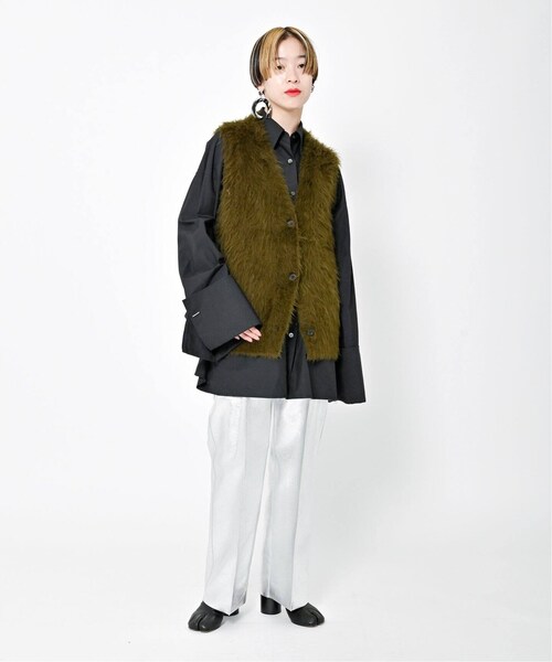 CITYSHOP(シティーショップ)の「《予約》BIG CUFFS シャツ(その他・ブラック/フリー)」の7枚目の写真