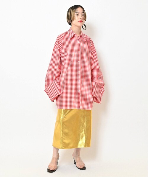 CITYSHOP(シティーショップ)の「《予約》BIG CUFFS シャツ(その他・ブラック/フリー)」の12枚目の写真