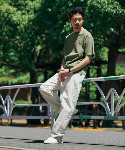 417 EDIFICE（フォーワンセブンエディフィス）の「《再入荷》【LACOSTE / ラコステ】別注 コットンリネンワッフルTシャツ（その他・ブラック/3/4/5/6）」の9枚目の写真