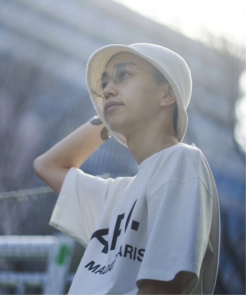 EDIFICE(エディフィス)の「《追加予約》【A.P.C. / アーペーセー】別注 オーバーサイズ ロゴプリント Tシャツ(その他・ブラック/S/M/L/XL)」の21枚目の写真