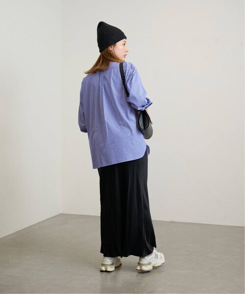 FRAMeWORK（フレームワーク）の「≪予約≫コットンストライプレギュラーシャツ（その他・ブラック/フリー）」の14枚目の写真