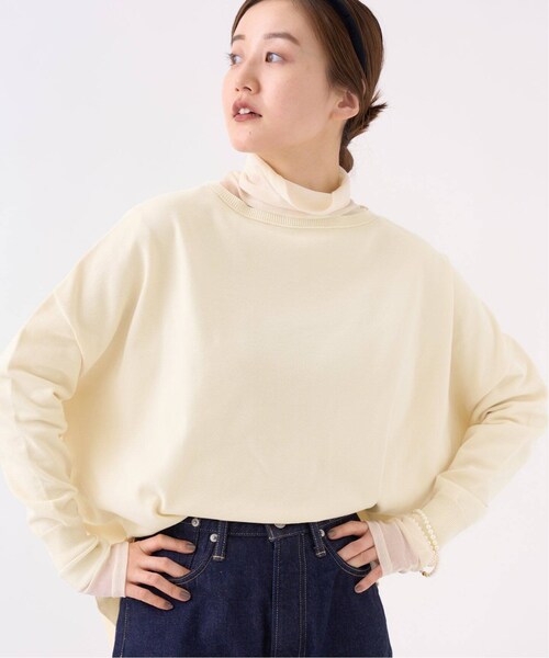 IENA（イエナ）の「《予約》コットンストレッチNEO ワイド長袖プルオーバー（その他・ナチュラル A/フリー）」の17枚目の写真