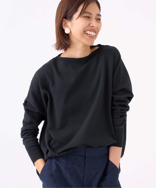 IENA（イエナ）の「《予約》コットンストレッチNEO ワイド長袖プルオーバー（その他・ナチュラル A/フリー）」の3枚目の写真