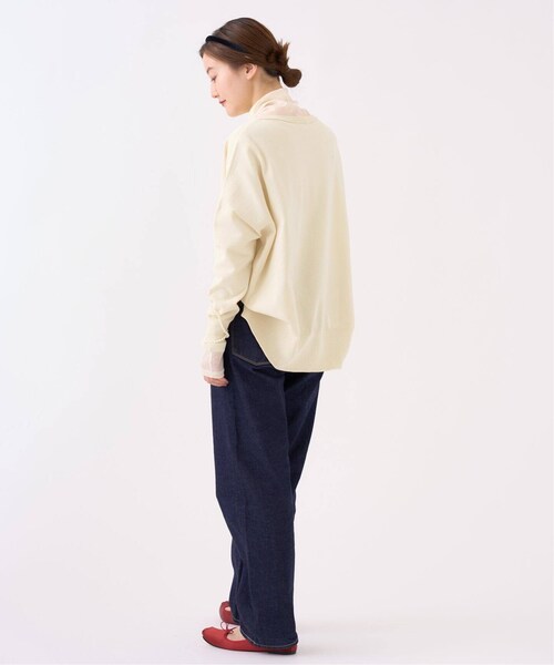 IENA（イエナ）の「《予約》コットンストレッチNEO ワイド長袖プルオーバー（その他・ナチュラル A/フリー）」の22枚目の写真