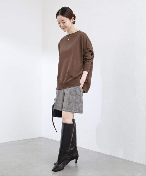 IENA（イエナ）の「《予約》コットンストレッチNEO ワイド長袖プルオーバー（その他・ナチュラル A/フリー）」の6枚目の写真