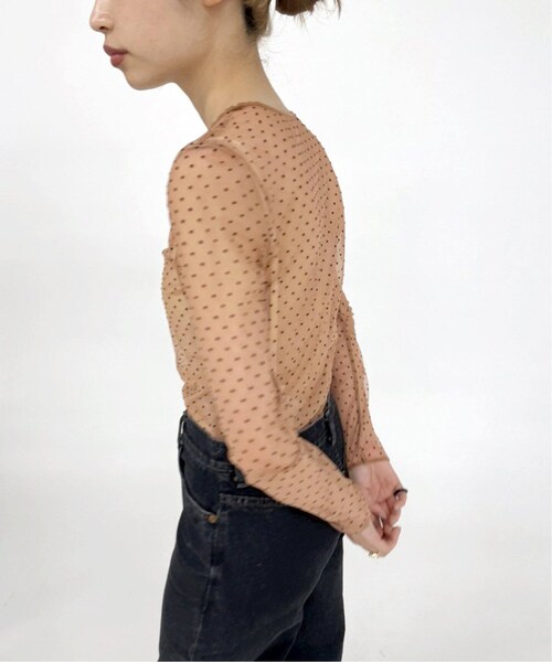 EDIT. FOR LULU（エディットフォールル）の「《追加》ドットチュールトップス（その他・ブラック/フリー）」の17枚目の写真