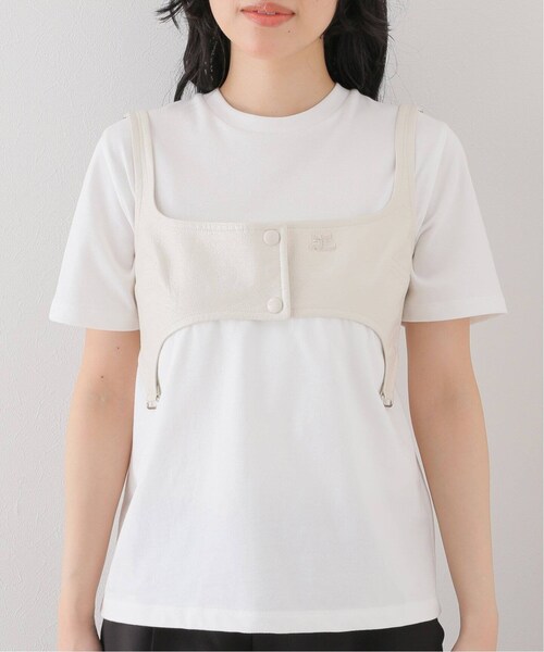 EDIT. FOR LULU（エディットフォールル）の「【COURREGES/クレージュ】pre VINYL SUSPENDERS BRA（その他・ナチュラル/M）」の6枚目の写真