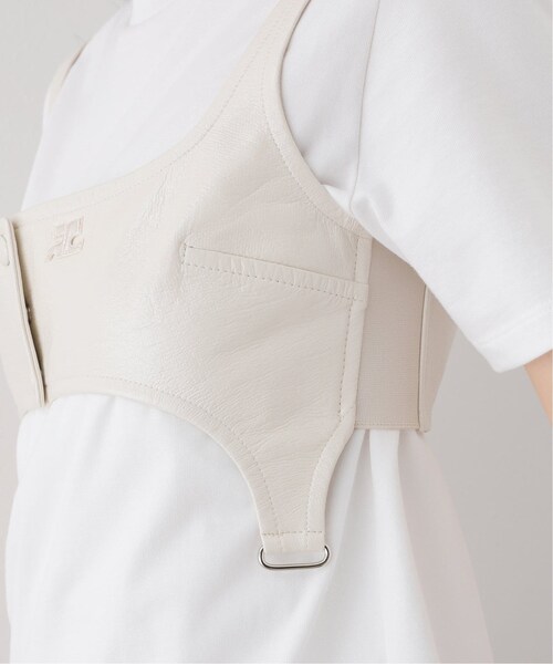 EDIT. FOR LULU（エディットフォールル）の「【COURREGES/クレージュ】pre VINYL SUSPENDERS BRA（その他・ナチュラル/M）」の14枚目の写真