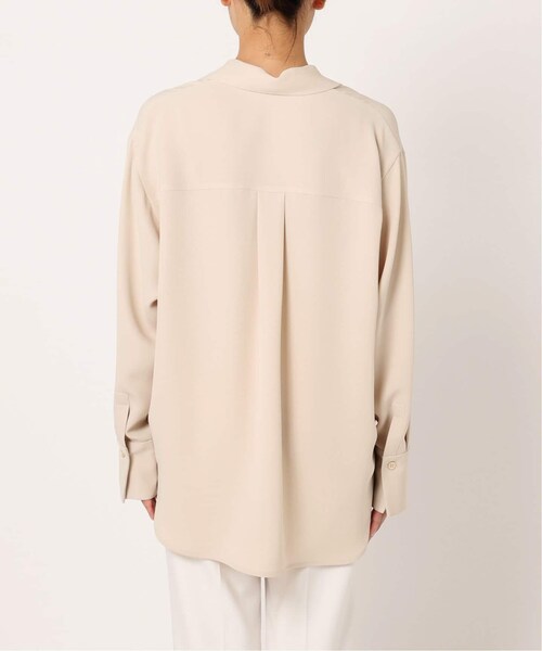 Noble（ノーブル）の「《WEB限定追加予約》エステルダブルクロステーラードブラウス（その他・ホワイト/フリー）」の13枚目の写真