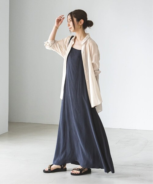 Noble（ノーブル）の「《追加予約》シルキーコットン カラーシャツ 2（その他・ブラウン/フリー）」の8枚目の写真