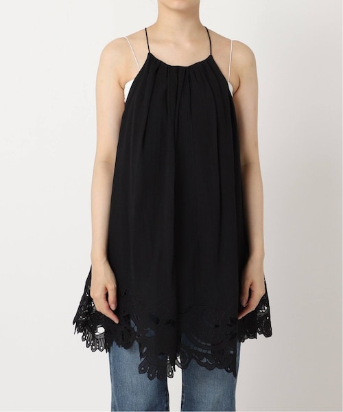 【完売品】plage プラージュ　RAMIE COTTON EMBRO キャミ plage（プラージュ）の「RAMIE COTTON EMBRO キャミ（）」 - WEAR
