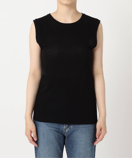 plage(プラージュ)の「COTTON LINEN SHEER N/S Tシャツ(その他・ブラック/フリー)」の18枚目の写真