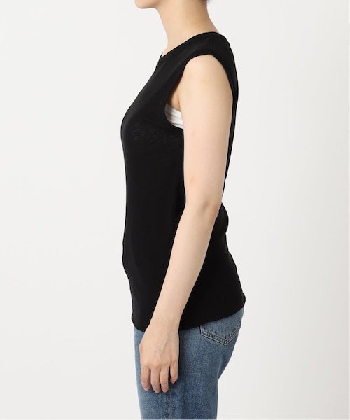 plage(プラージュ)の「COTTON LINEN SHEER N/S Tシャツ(その他・ブラック/フリー)」の19枚目の写真