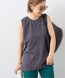 plage（プラージュ）の「Giza cotton セイヒンゾメ タンク（その他）」