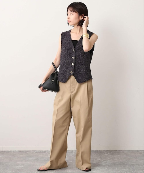 入荷nowオンラインストア SLOBE IENA（スローブイエナ）の「《予約》モールヤーン トップス
