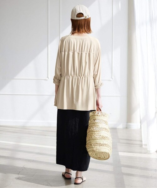 SLOBE IENA(スローブイエナ)の「ギャザーラッシュガード(その他・ブラック/フリー)」の14枚目の写真