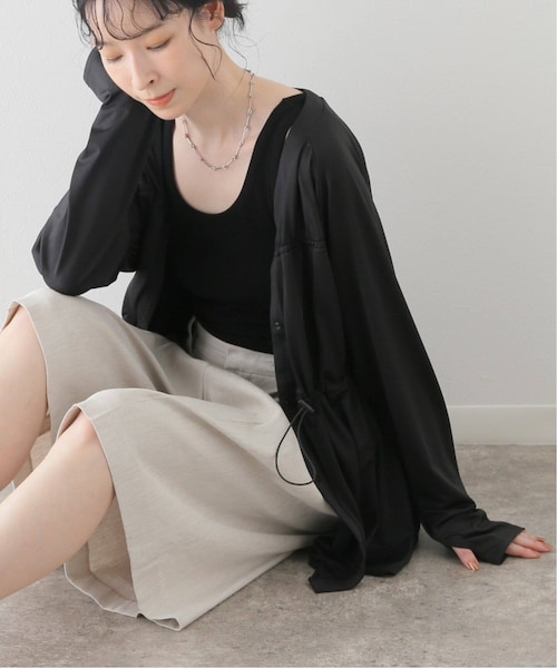 SLOBE IENA(スローブイエナ)の「ギャザーラッシュガード(その他・ブラック/フリー)」の11枚目の写真