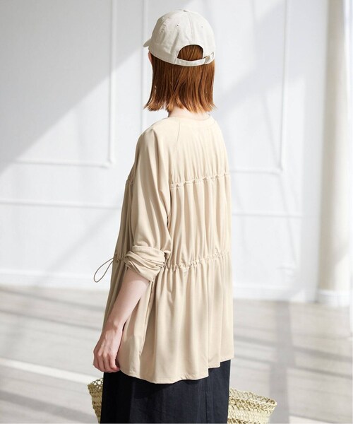 SLOBE IENA(スローブイエナ)の「ギャザーラッシュガード(その他・ブラック/フリー)」の17枚目の写真