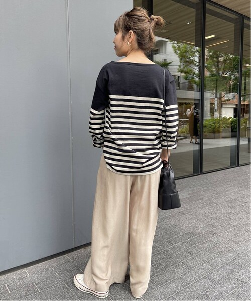 Spick & Span（スピックアンドスパン）の「≪予約≫【Le minor / ルミノア】JEANNE（その他・ブラック/M）」の4枚目の写真