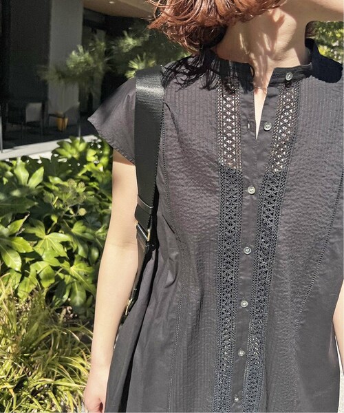 Spick & Span（スピックアンドスパン）の「≪追加≫ケミカルレーススタンドカラーブラウス（その他・ブラック/フリー）」の16枚目の写真