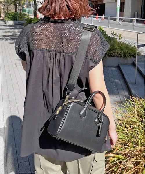 Spick & Span（スピックアンドスパン）の「≪追加≫ケミカルレーススタンドカラーブラウス（その他・ブラック/フリー）」の17枚目の写真