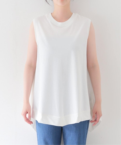 JOURNAL STANDARD LUXE（ジャーナルスタンダード　ラックス）の「ヴィンテージジャージー ヘムタンクトップ（その他・ブラック/フリー）」の22枚目の写真