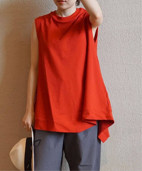 JOURNAL STANDARD LUXE（ジャーナルスタンダード　ラックス）の「ヴィンテージジャージー ヘムタンクトップ（その他・ブラック/フリー）」の11枚目の写真