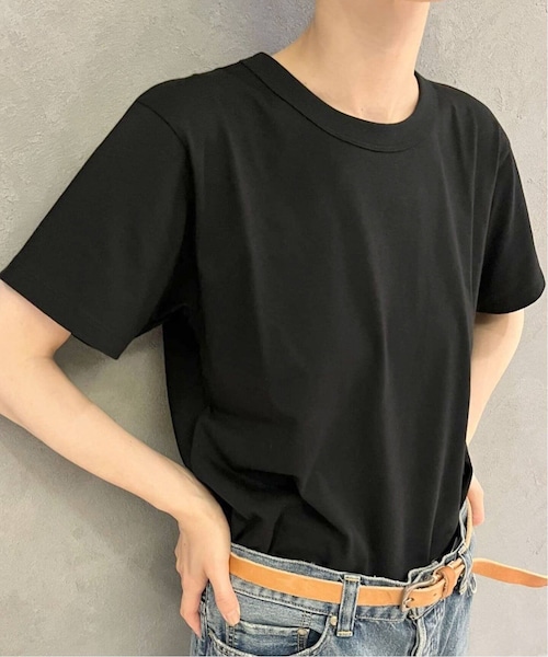 JOURNAL STANDARD LUXE（ジャーナルスタンダード　ラックス）の「【ARMEN / アーメン】COTTON JERSEY TEE（その他・ブラック/2）」の9枚目の写真