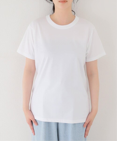 JOURNAL STANDARD LUXE（ジャーナルスタンダード　ラックス）の「【ARMEN / アーメン】COTTON JERSEY TEE（その他・ブラック/2）」の2枚目の写真