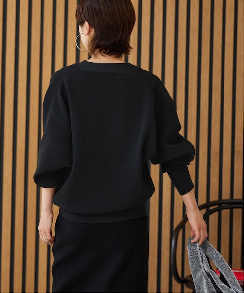 【2024AW】relume ウォッシャブルストレッチニットVネックカーディガン WEB限定追加予約》ウォッシャブルストレッチニットVネック